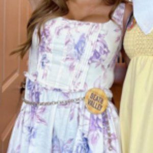 LoveShackFancy Lowery Mini Dress